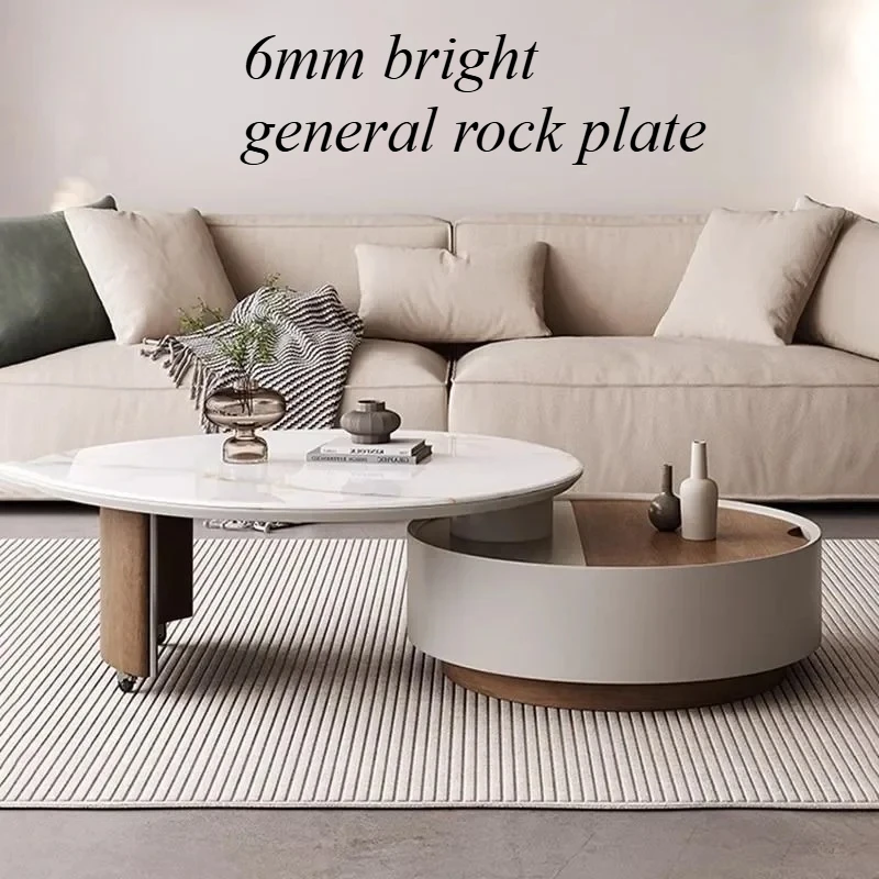 Frame Storage Coffee Table Modern Clear Organizer Ornaments Coffee Table Glam Aesthetic Tavolino Da Salotto Home Furniture