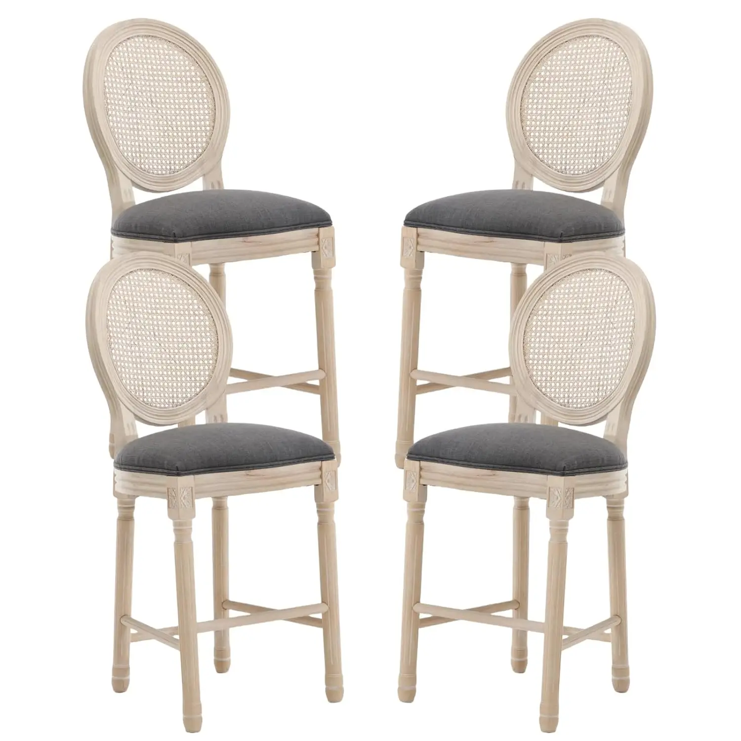 French Country Bar Stools Set of 4, 26